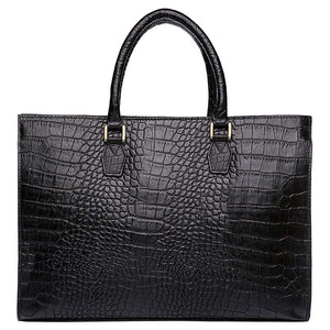 Hidesign Kester Women's Leather Work Bag - Black