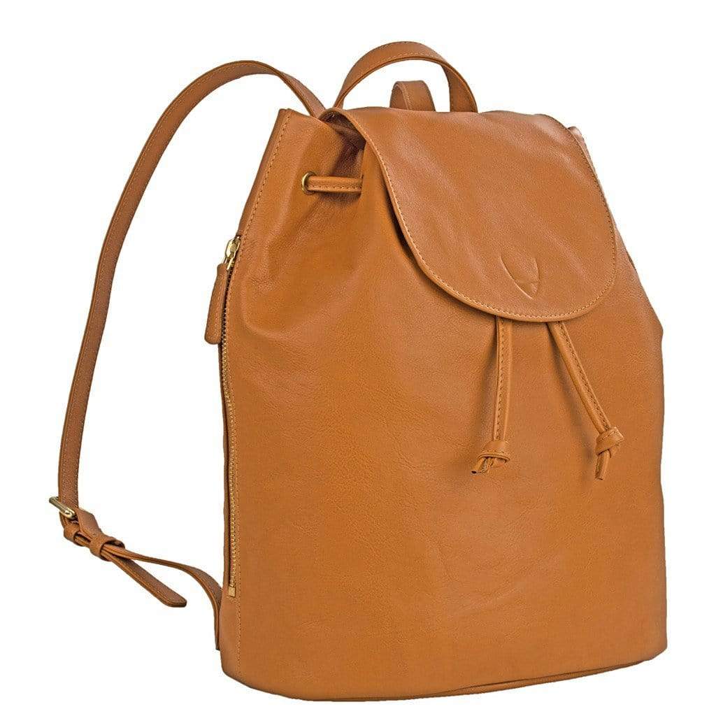 Hidesign Leah Leather Backpack - Brown