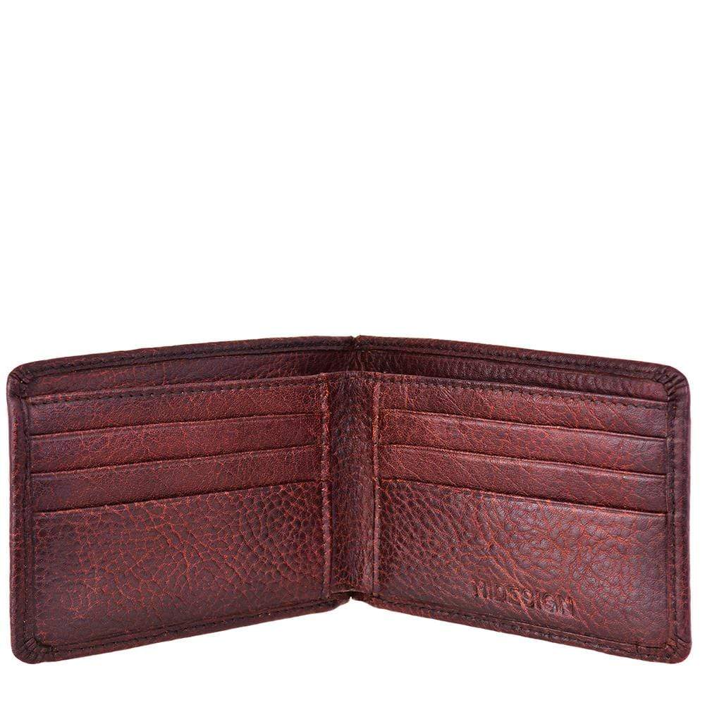 Hidesign Mens Tanned Leather Wallet Brown