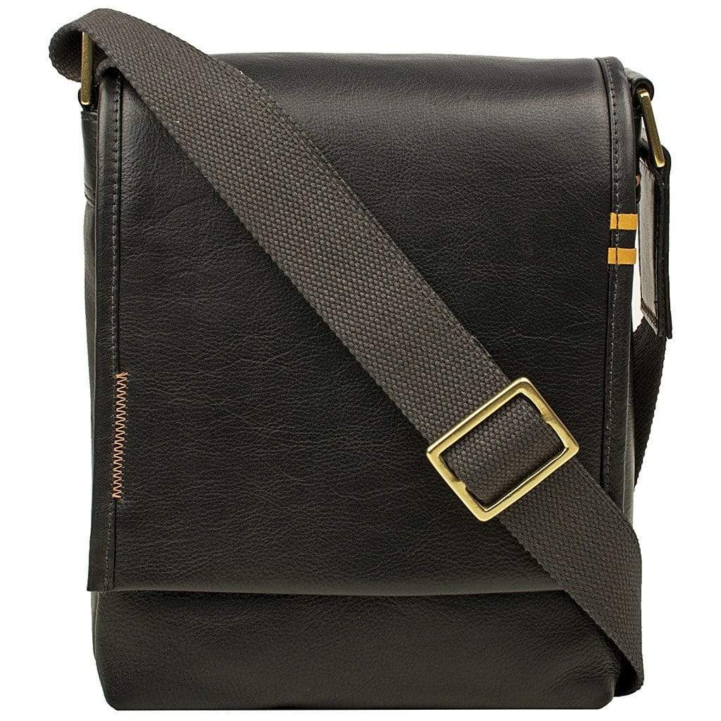 Hidesign Seattle Leather Messenger Bag
