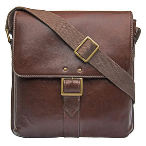 Hidesign Vespucci Mens Leather Crossbody Bag