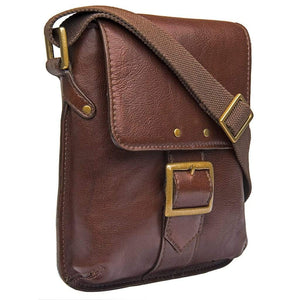 Hidesign Vespucci Mens Leather Small Crossbody Bag