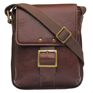 Hidesign Vespucci Mens Leather Small Crossbody Bag