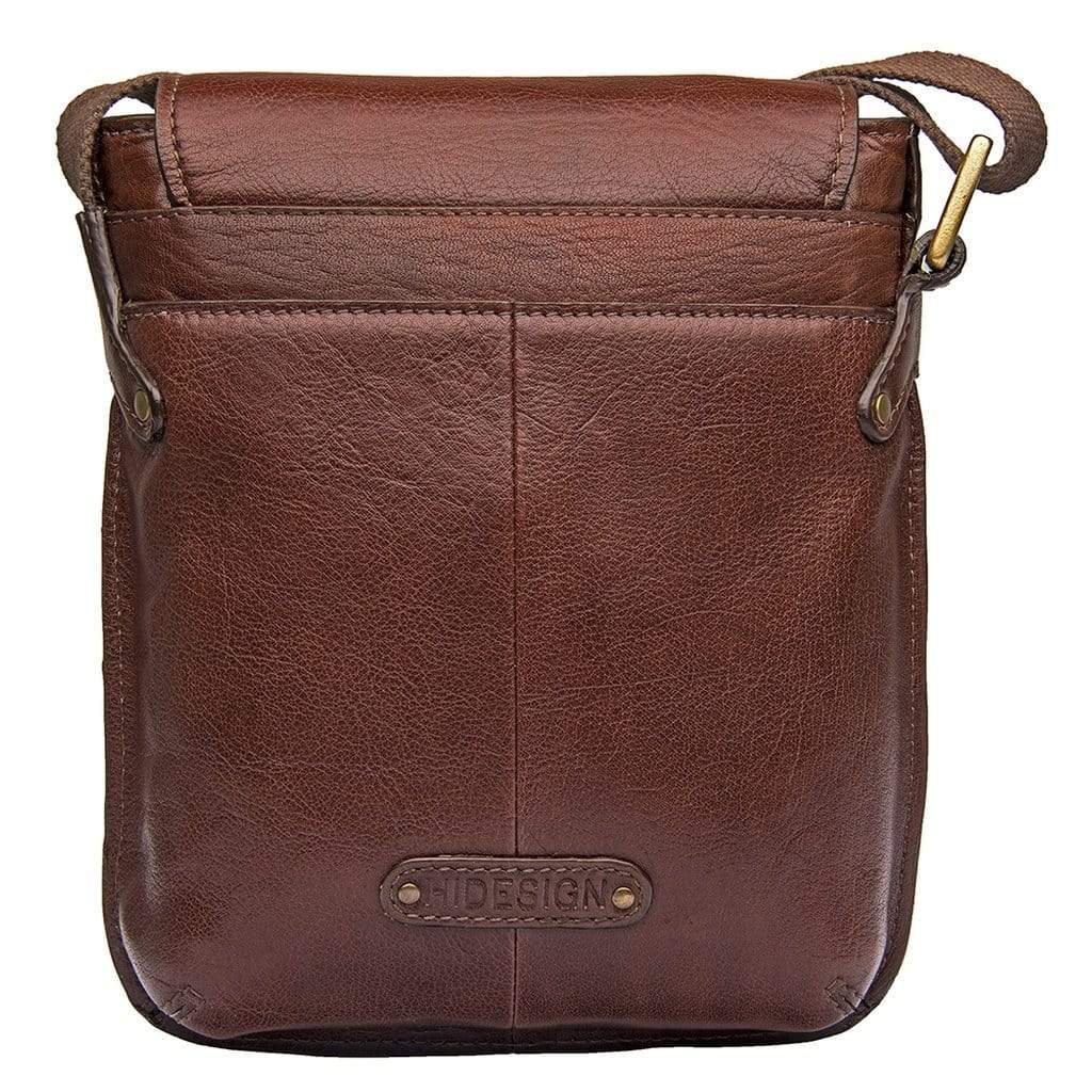 Hidesign Vespucci Mens Leather Small Crossbody Bag