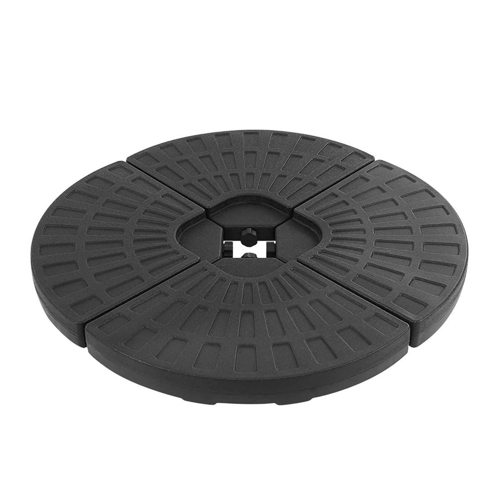 Instahut - 3M Cantilever Umbrella with 48x48cm Base - Charcoal