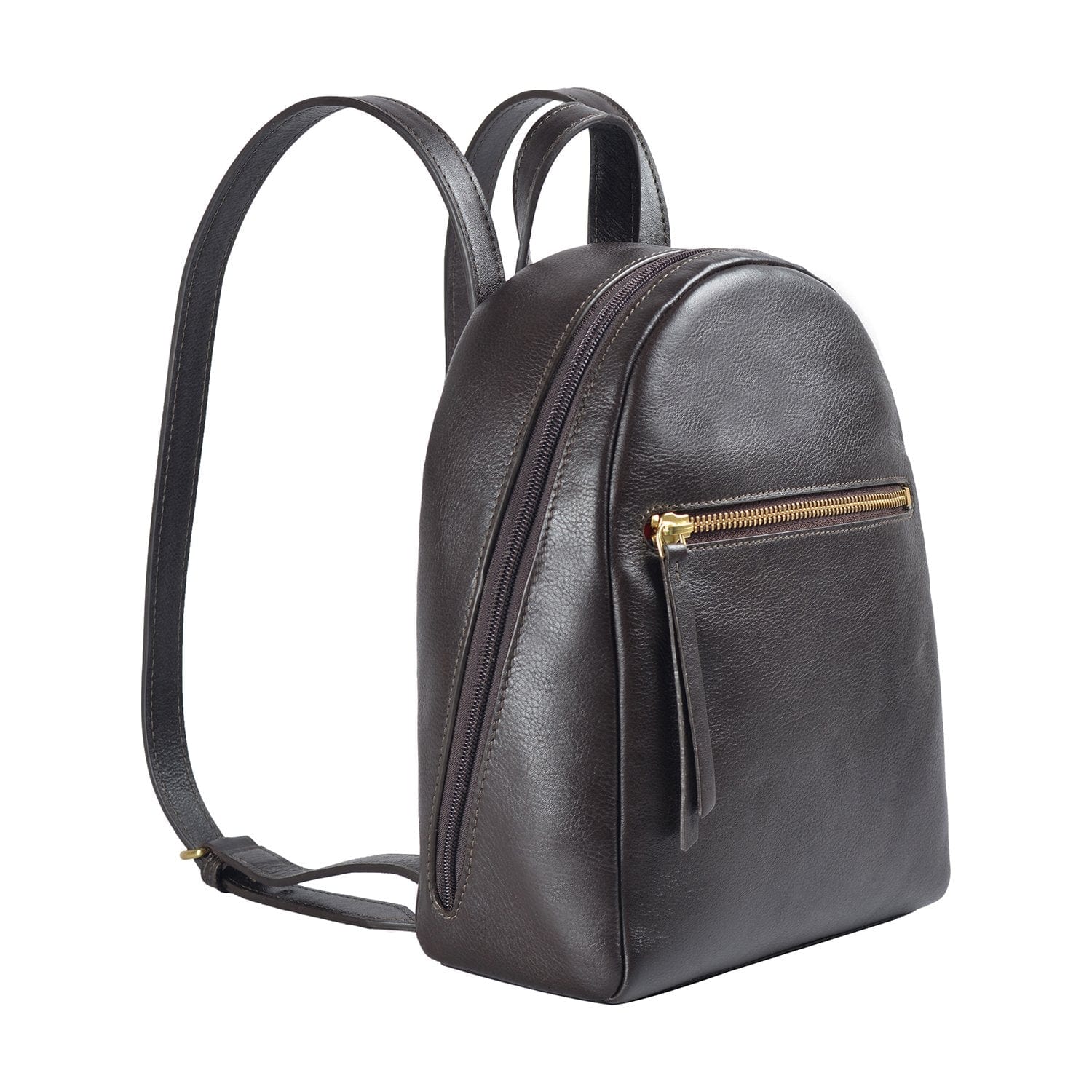 Kiwi Small Leather Backpack
