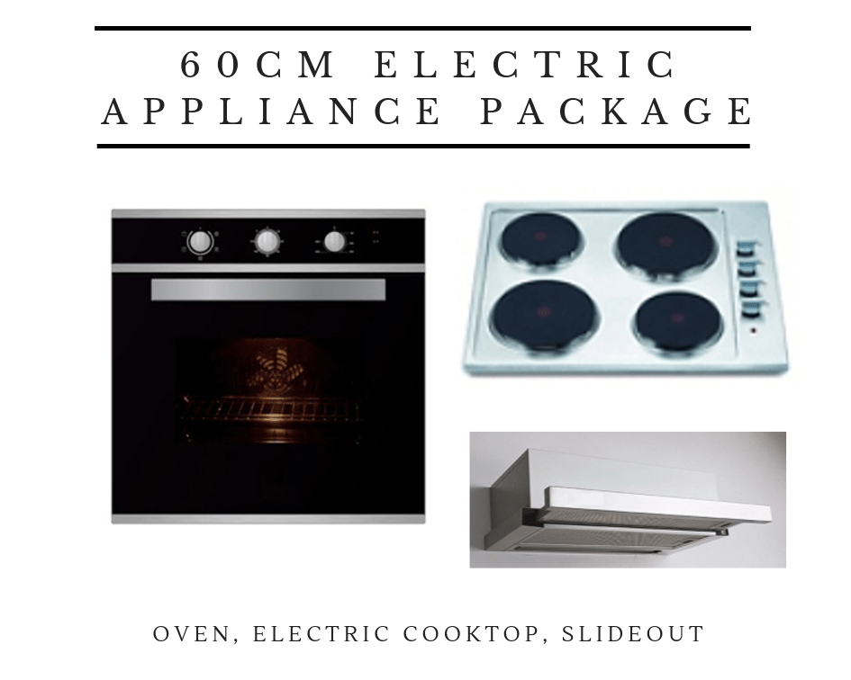 Midea 60cm Kitchen Appliance Package - Electric