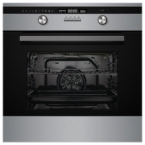 Midea 60cm Premium Cooking Appliance Package with Black Glass Gas Cooktop