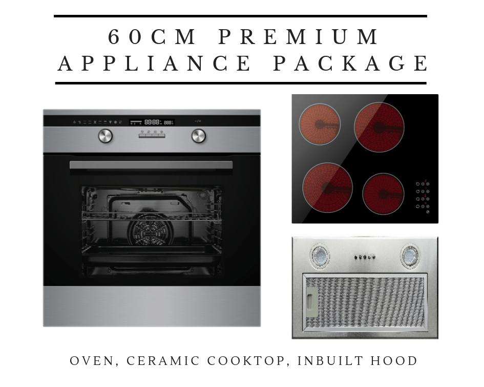 Midea 60cm Premium Cooking Appliance Package with Ceramic Cooktop