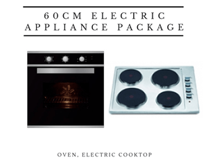 Midea Appliance Package - 2 Pieces Oven and Electric Cooktop