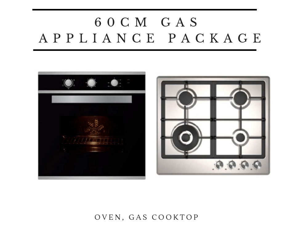 Midea Appliance Package - 2 Pieces Oven and Gas Cooktop