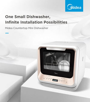 Midea - Mini Dishwasher