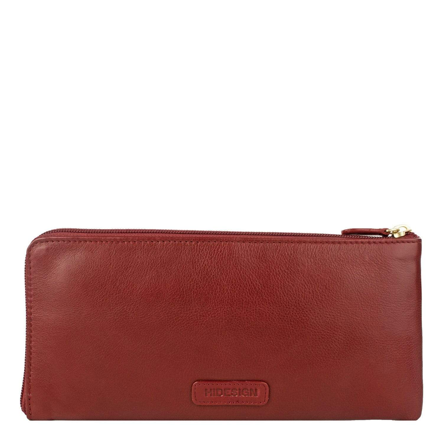 Mina Oversized Zip Around Leather Wallet