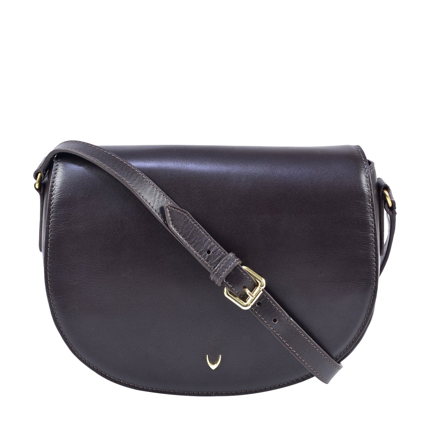 Nelly Classic Leather Crossbody Bag