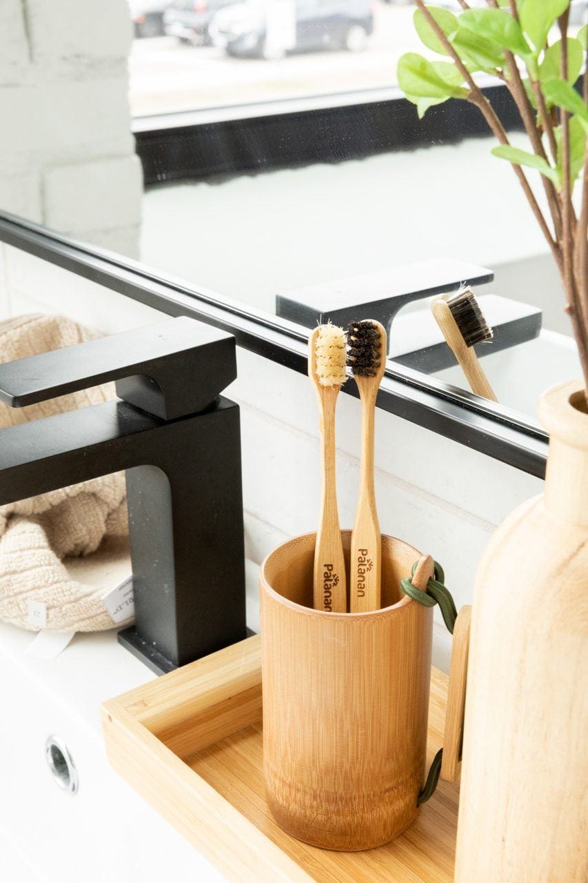 Palanan - Bamboo Toothbrush - Dark
