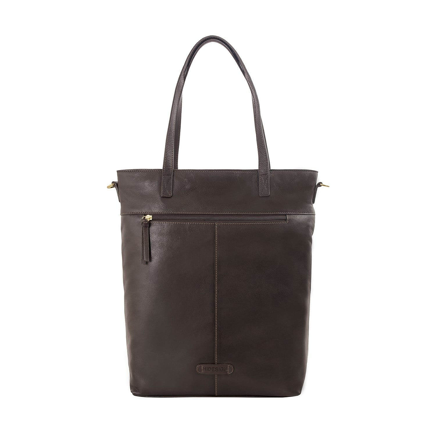 Pepper Large Leather Tote With Sling Strap