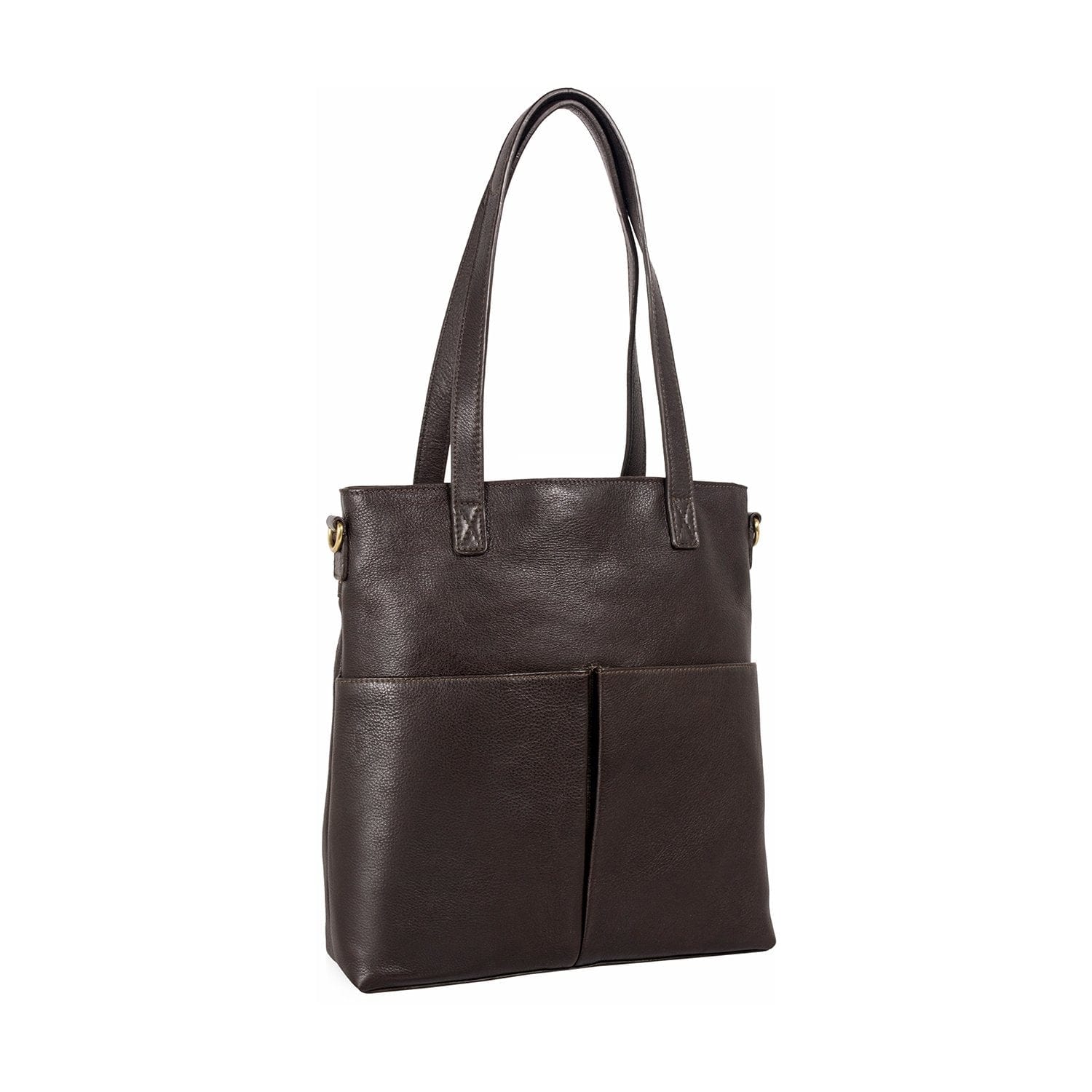 Pepper Medium Leather Tote With Sling Strap