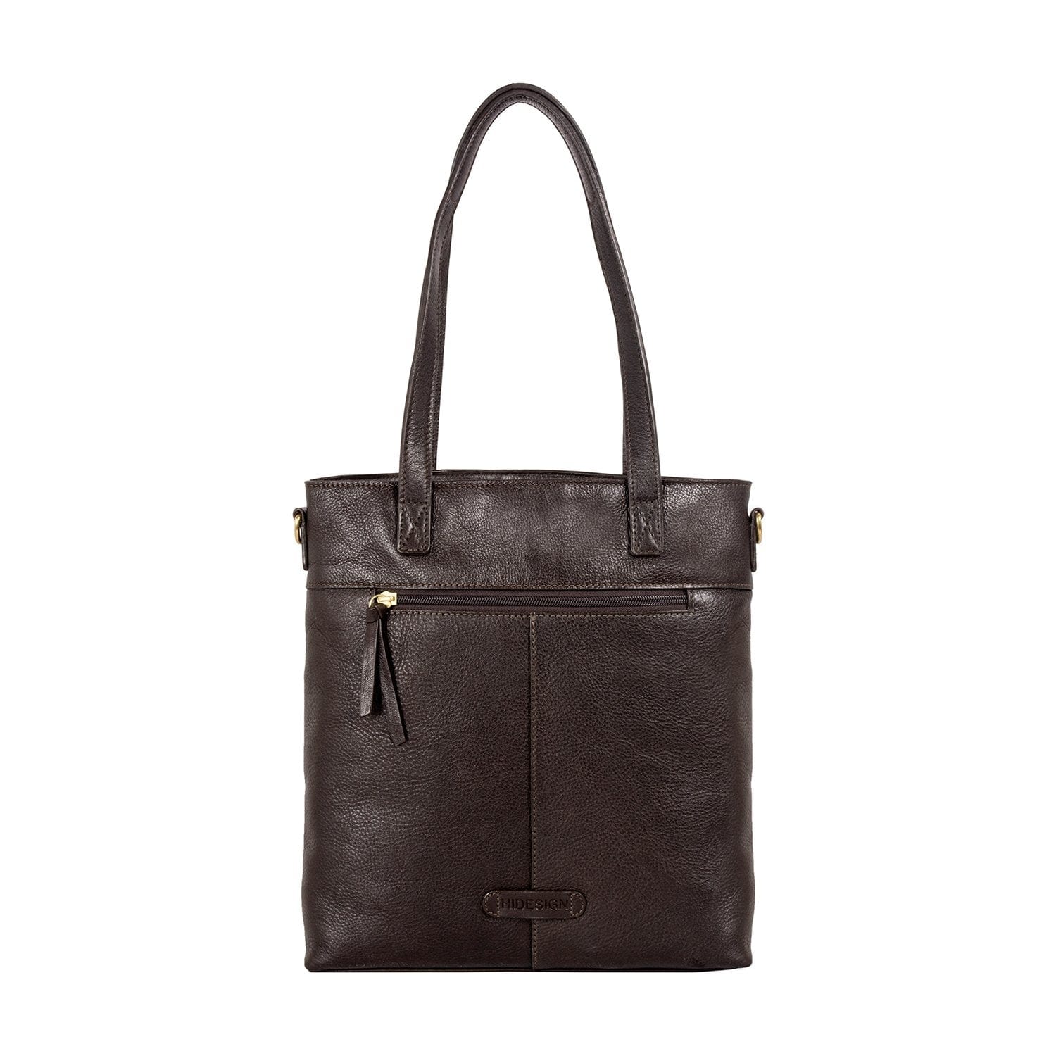 Pepper Medium Leather Tote With Sling Strap