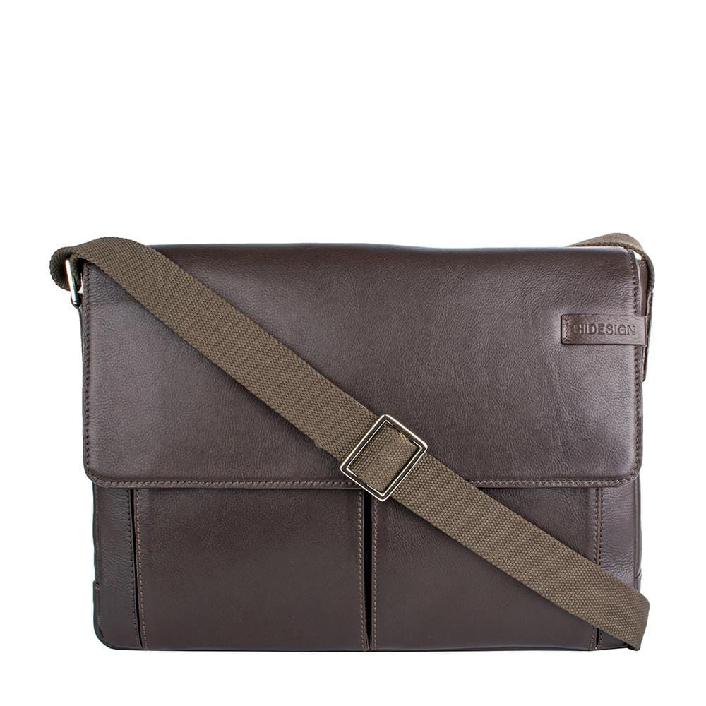 Travolta Medium Leather Messenger