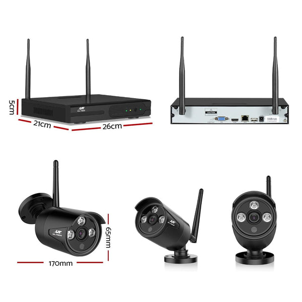 UL-TECH - 3MP 8CH Wireless Security Camera System | Fiori - Designed ...