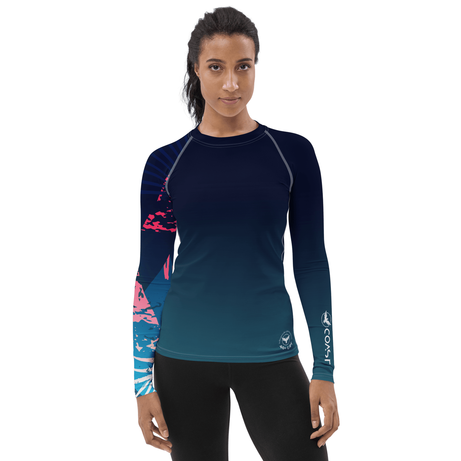 Women's Victory Sleeve Performance Rash Guard UPF 40+