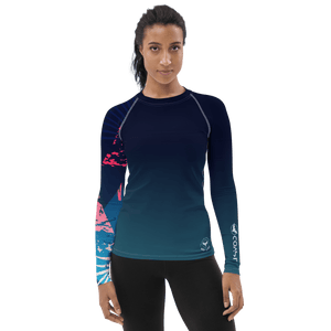 Women's Victory Sleeve Performance Rash Guard UPF 40+