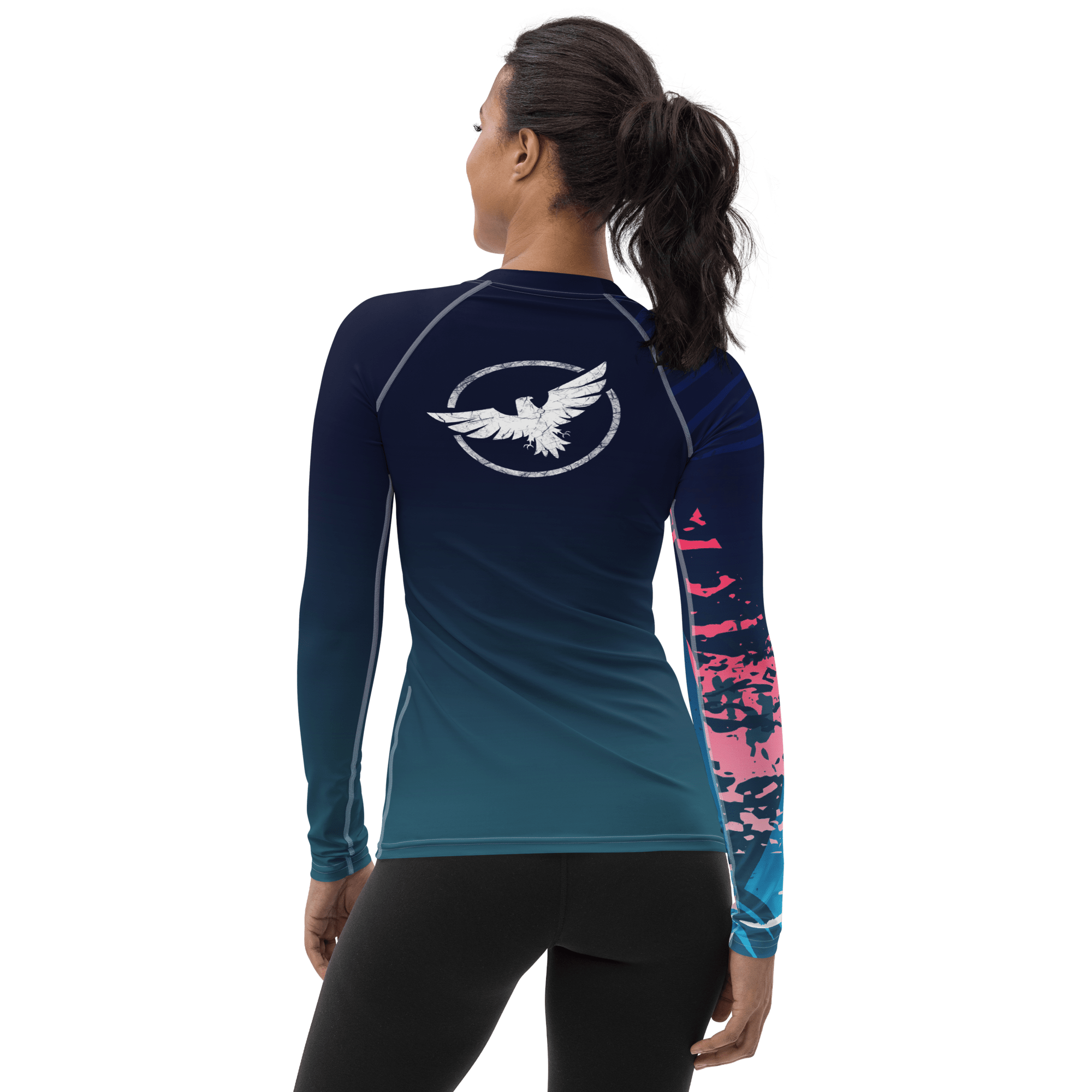 Women's Victory Sleeve Performance Rash Guard UPF 40+