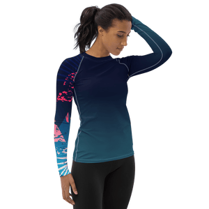 Women's Victory Sleeve Performance Rash Guard UPF 40+